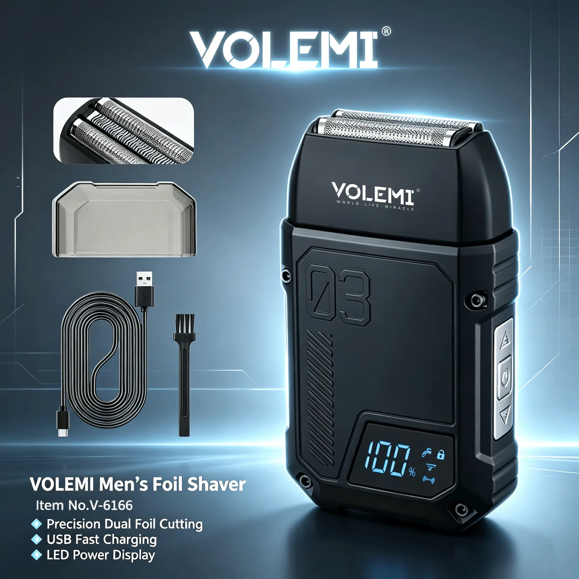 VOLEMI Accessories V-6166 Replacement Part for Grooming Devices