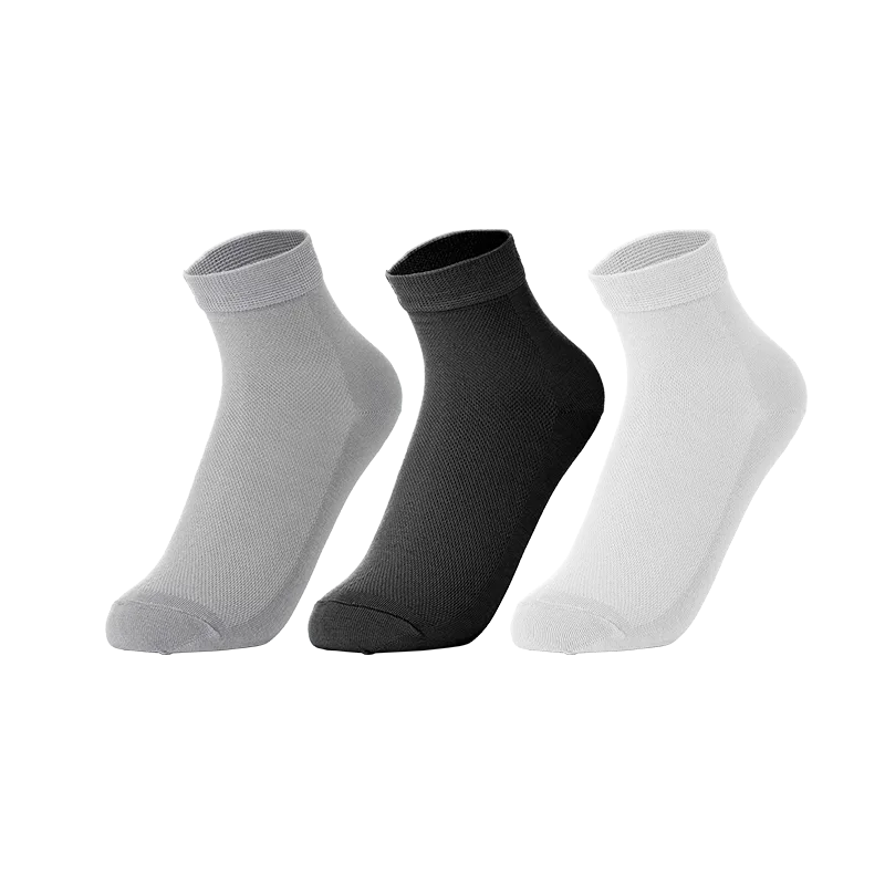 Jiadeli Women's Mint Short Socks, 3 Pairs