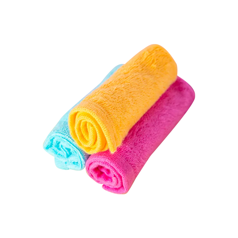 Meishiduo 25*25CM Wood Fiber Dishcloth (3 pieces per pack)