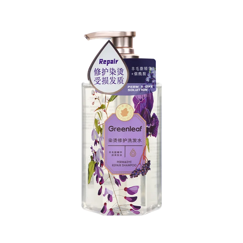 Green Leaf 500ml Color & Perm Repair Shampoo
