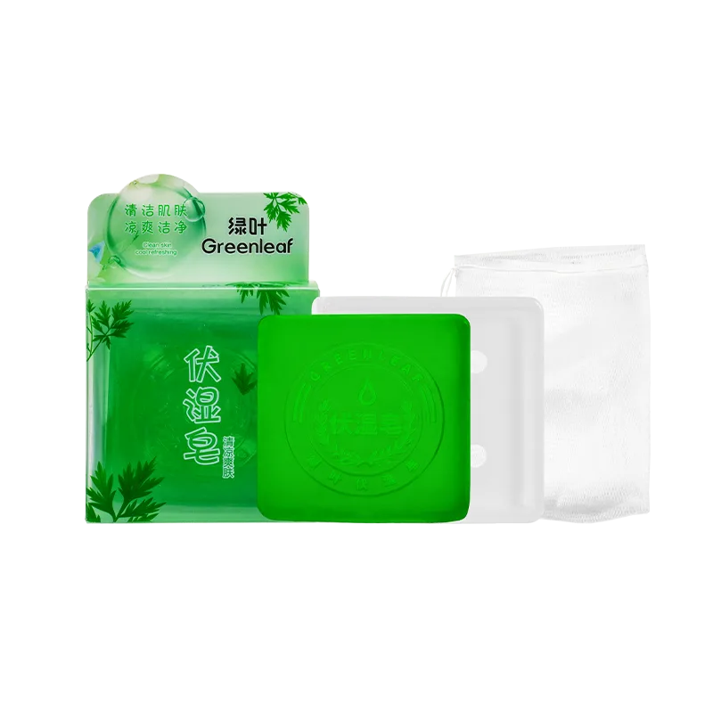 Jabón de hierbas verdes 100g para la humedad