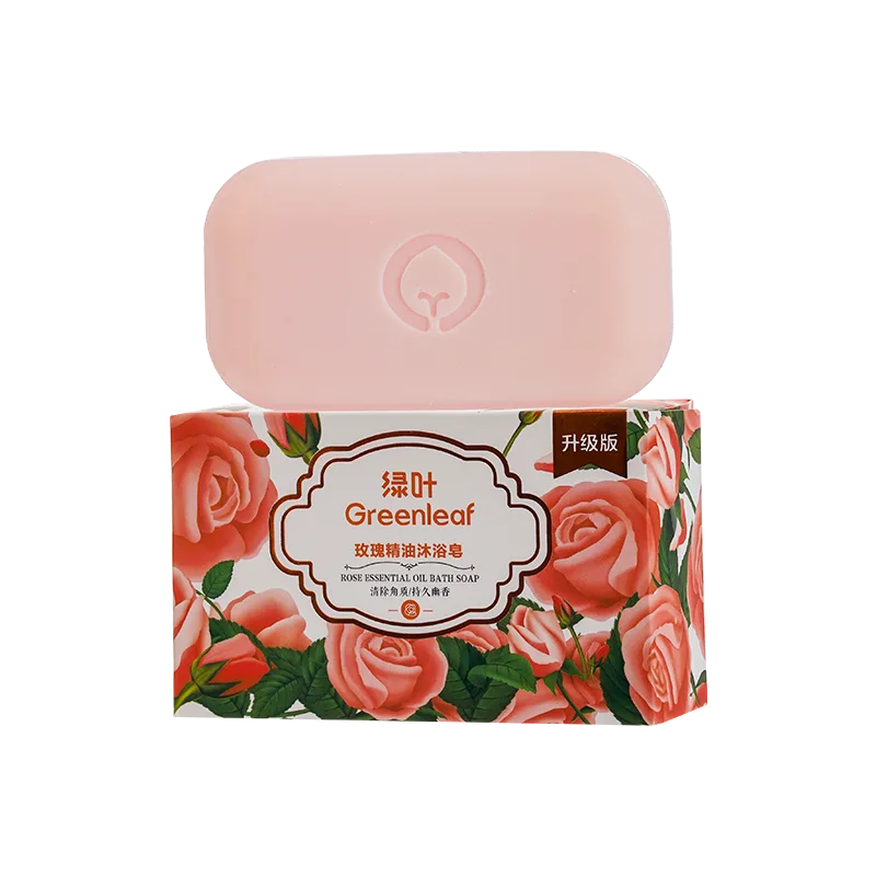Green Leaf 200g Rose Essential Oil Bath Soap (Upgraded Version)