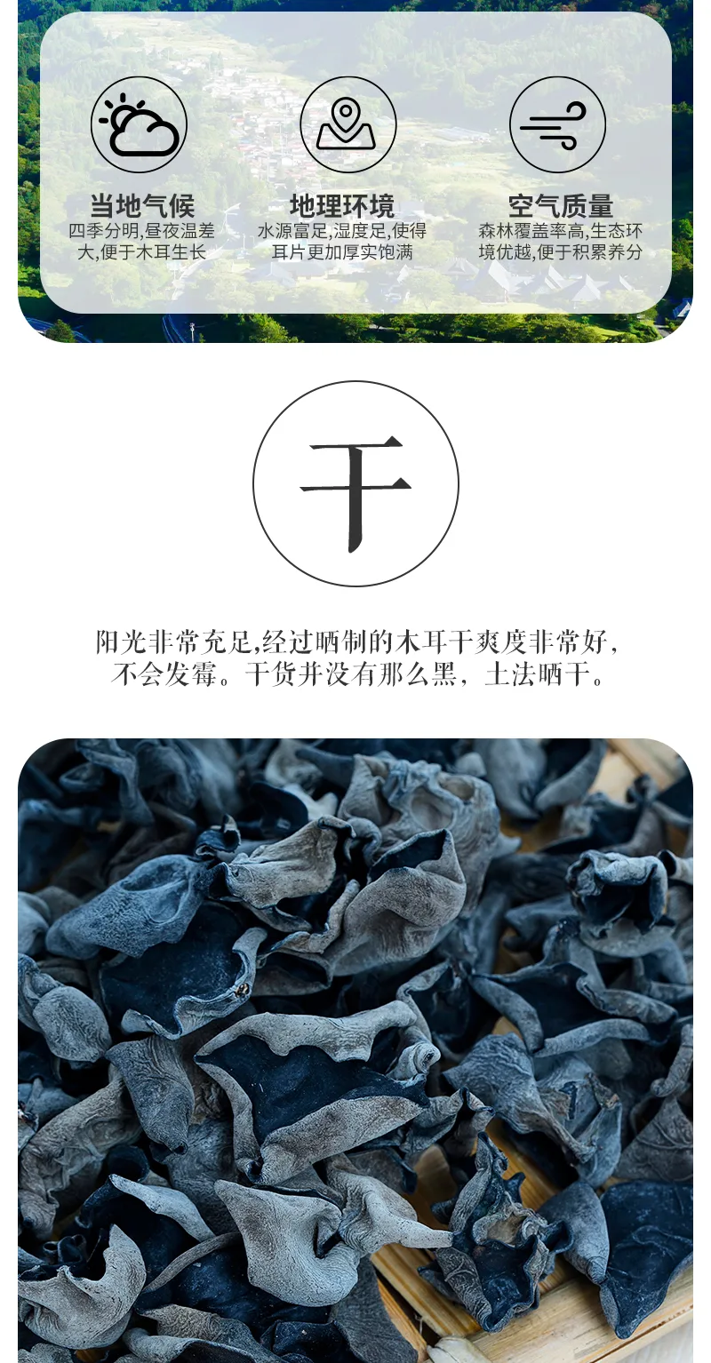 Nuoweizi Selected Black Fungus 4
