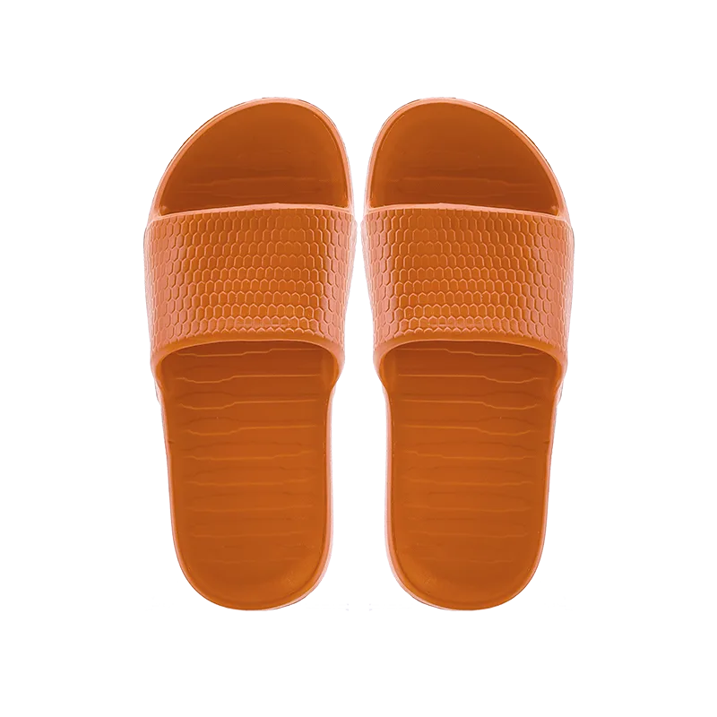 Jiadeli Women's 520e Woven Pattern Slippers Orange (39-40)