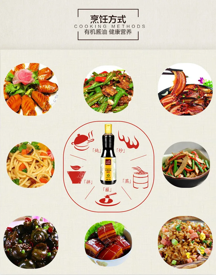 Nuwei Zi 500ml Organic Soy Sauce 12