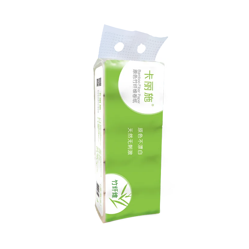 Kalishi Natural Bamboo Fiber Roll Paper 1400g Five-Ply