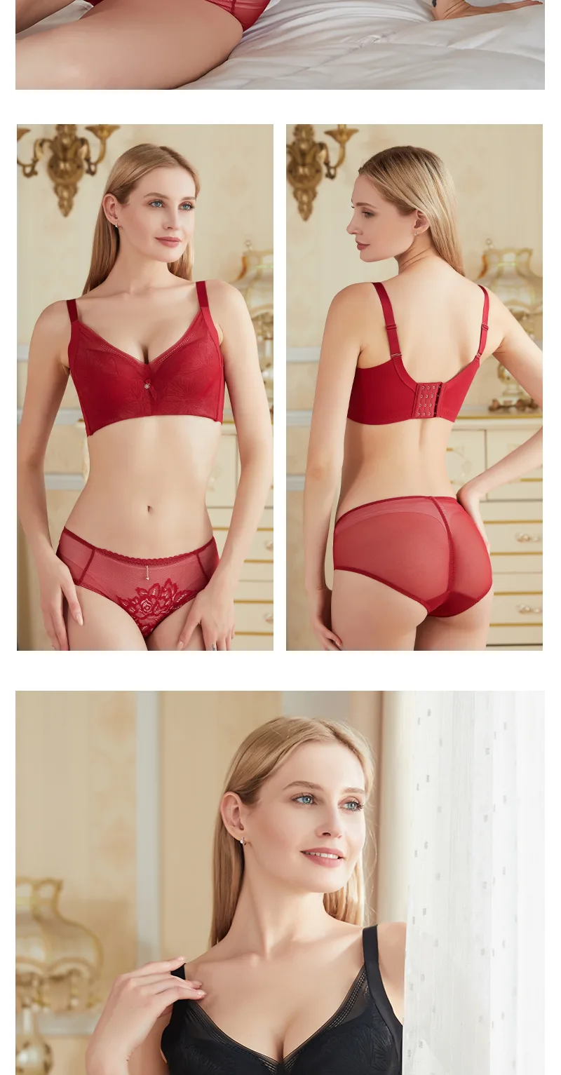 Maiweishi Xin Qingyang Latex Bra 75C (Red) 11