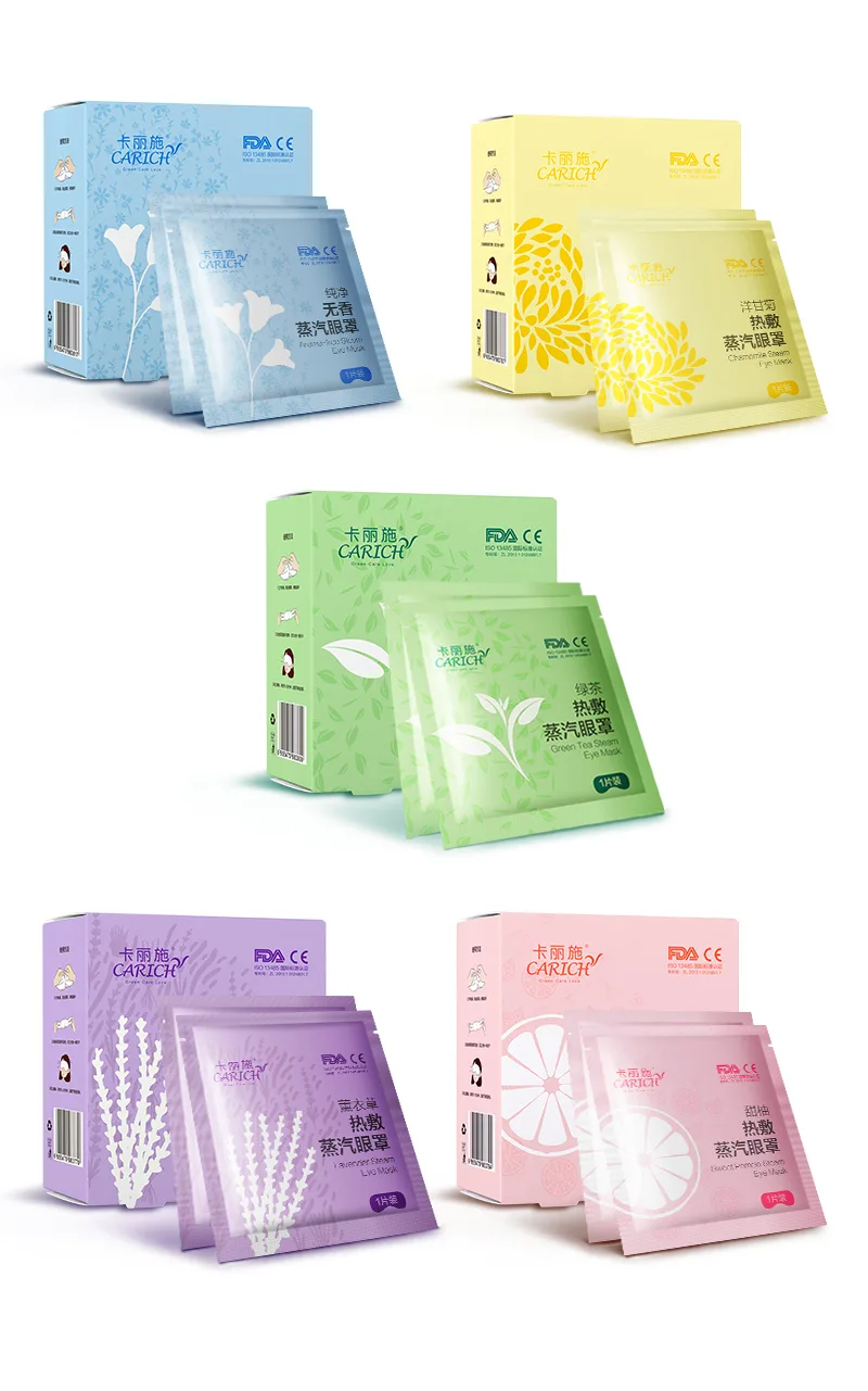 Kalishi 10P Chamomile Hot Compress Steam Eye Mask (10 pieces) 15