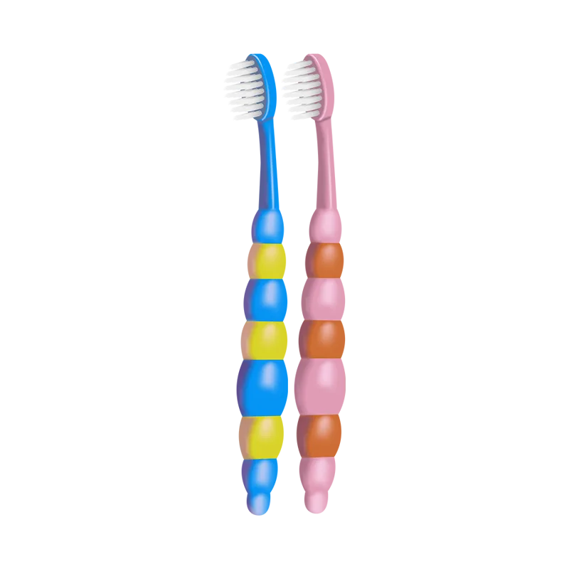 Ebelo Children's Tooth-Protecting and Gum-Caring (Caterpillar) Toothbrush