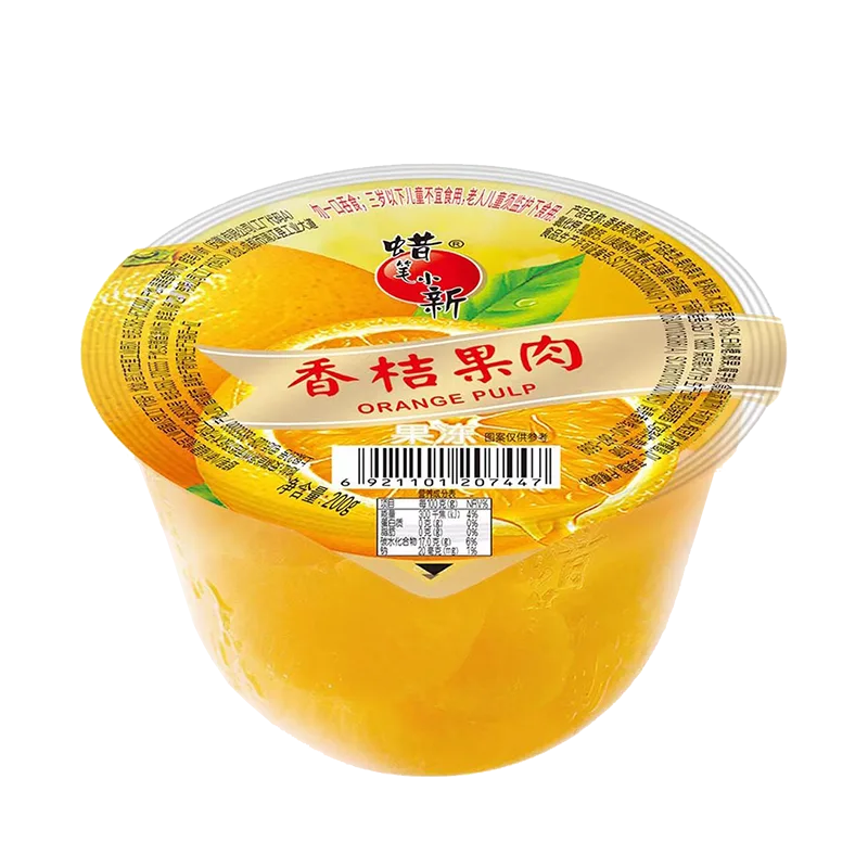 200g Fruit Pulp Jelly Orange Flavor 2