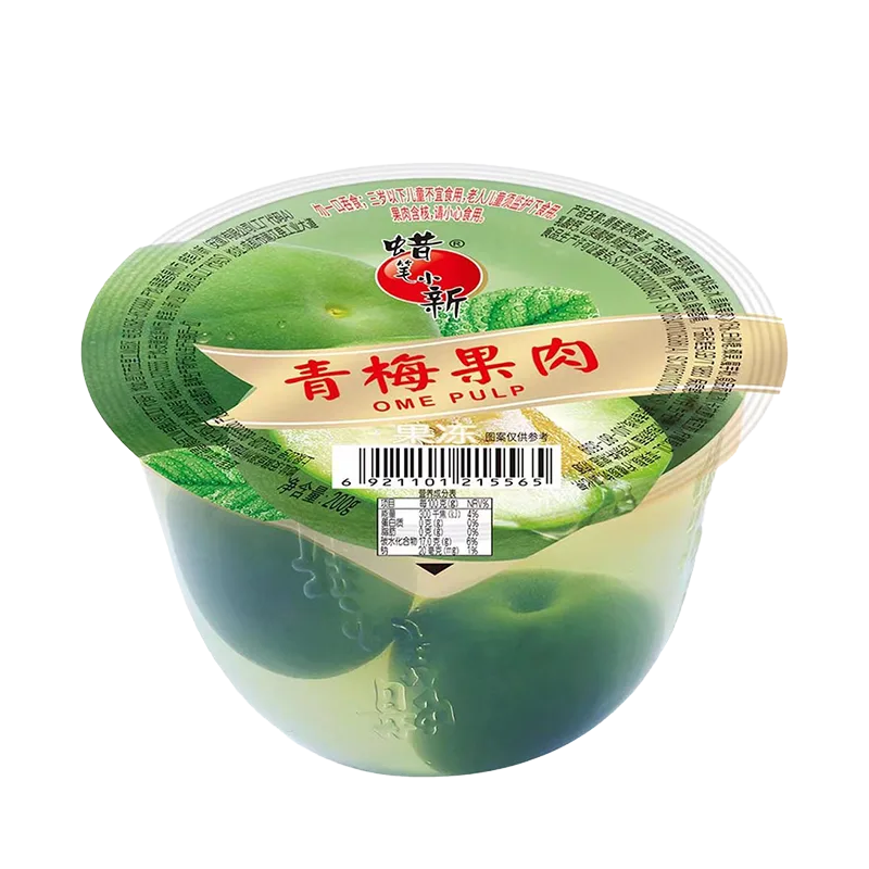 200g Fruit Pulp Jelly Green Plum Flavor 2