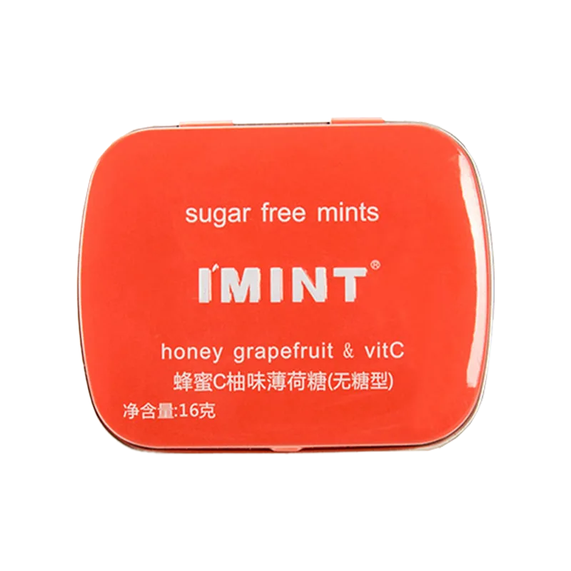 Honey C Grapefruit Flavor Mint Candy (Sugar-Free) 16g