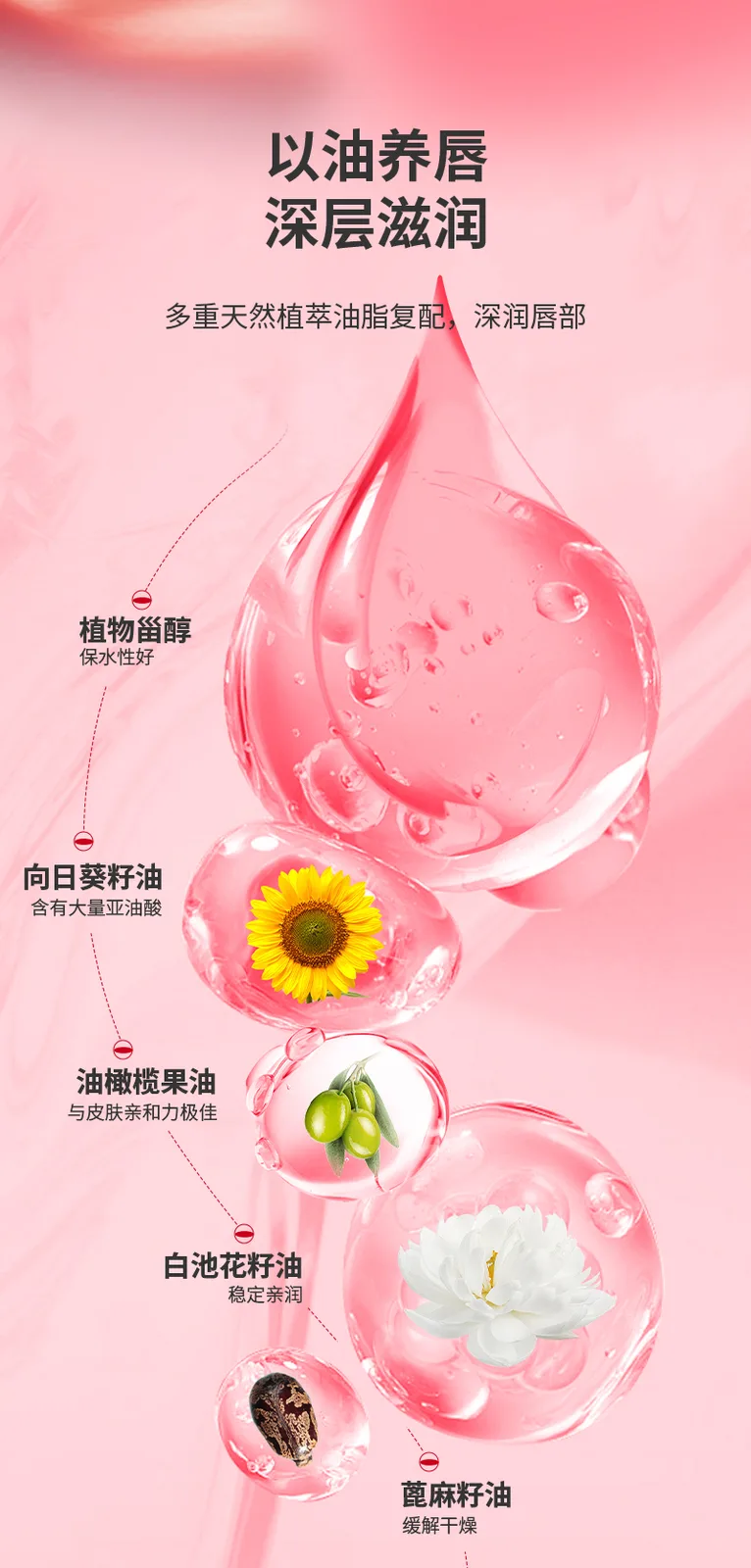 4g Xinoss Red Pomegranate VE Lip Balm 6