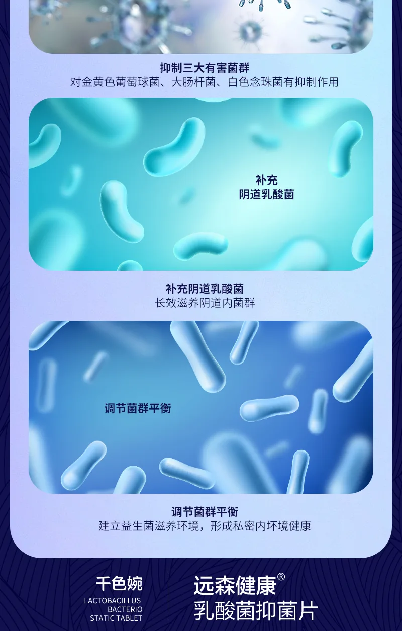 Qianse Wanyuan Sen Health Lactic Acid Bacteria Antibacterial Tablets 1 (32 tablets) 5