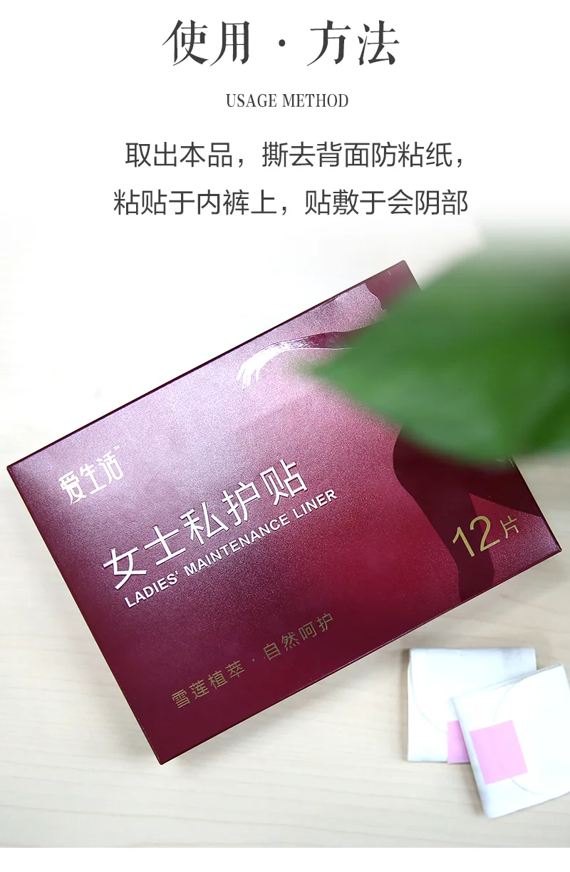 Aishenghuo 12P Women's Intimate Care Patch 3