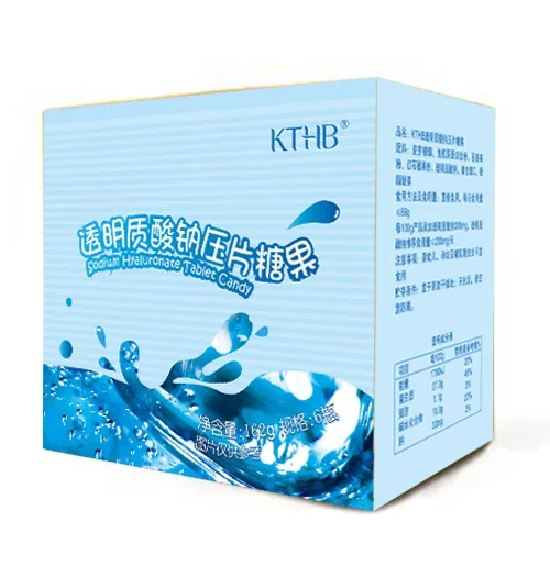 KTHB Sodium Hyaluronate Pressed Candy (6 bottles per box)