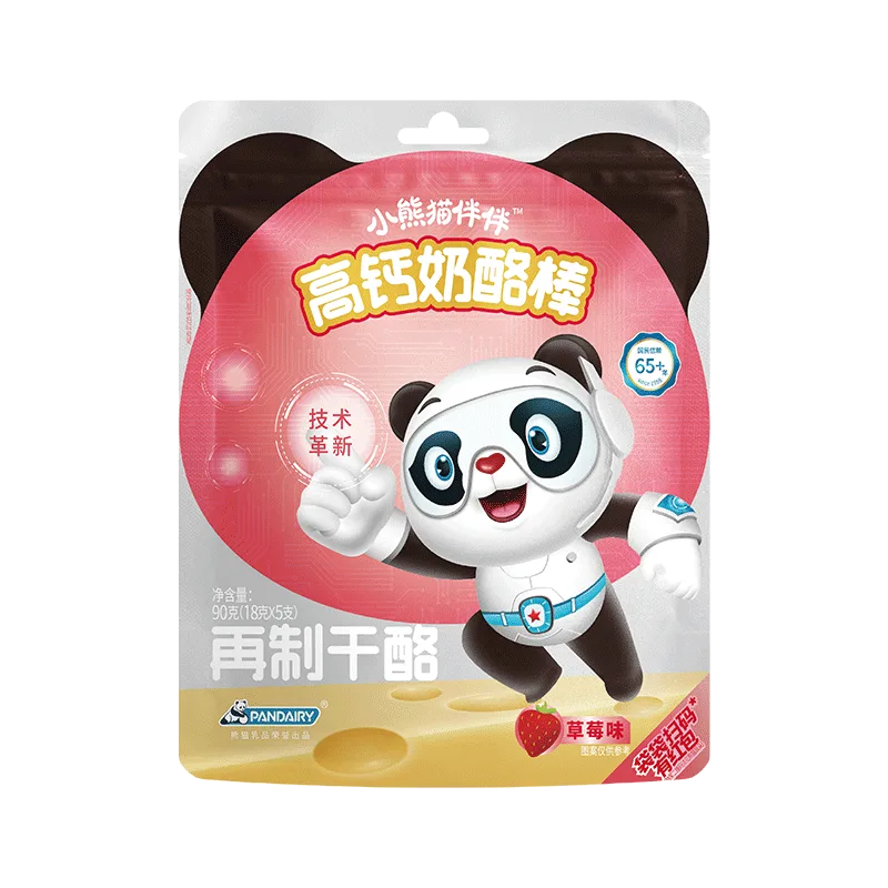 Little Panda Banban Shelf-Stable Cheese Stick (Strawberry Flavor)