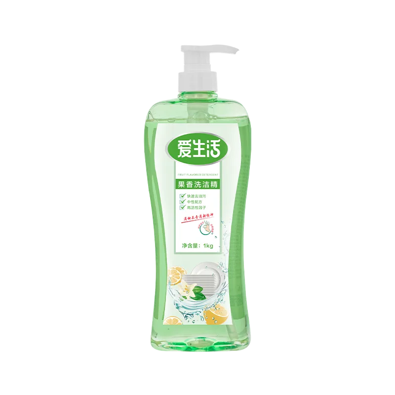 Aishenghuo 1kg Fruit Scented Dishwashing Liquid