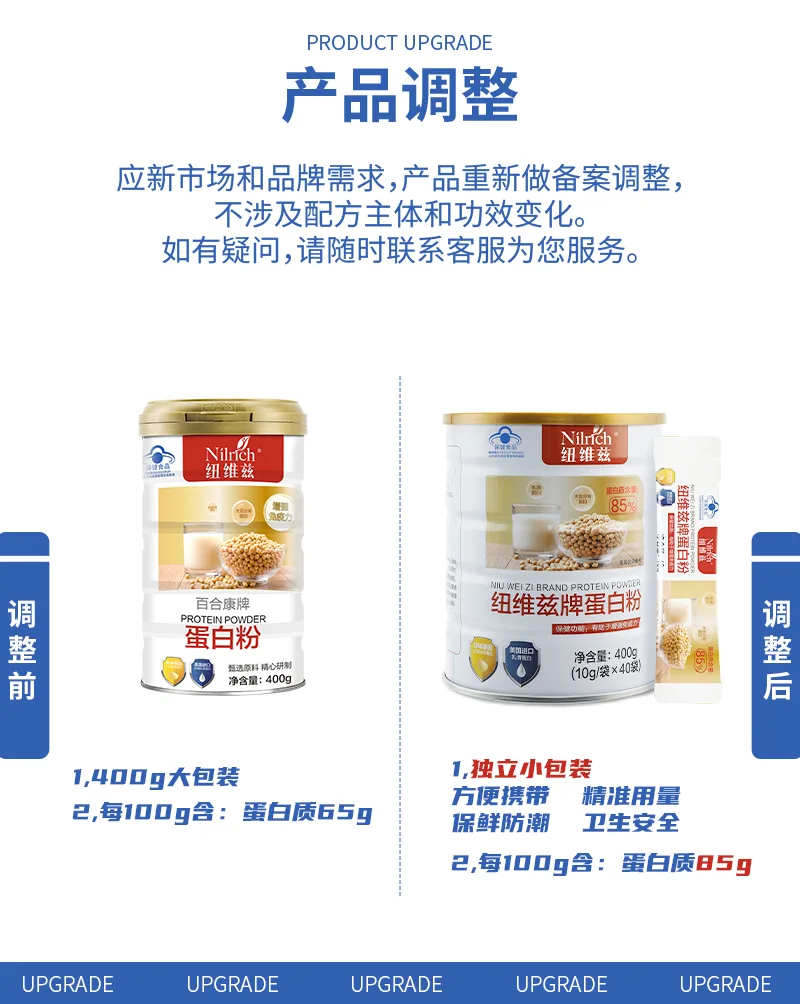 NuWeiZi brand protein powder 2