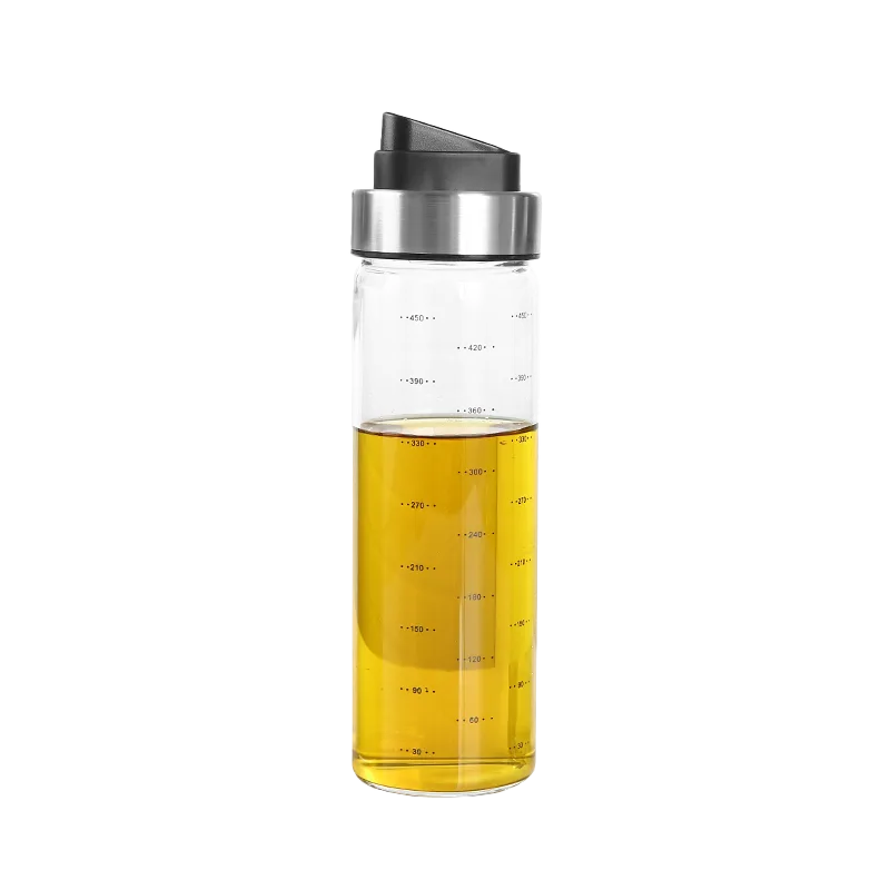 Jiadeli High Borosilicate Glass Oil and Vinegar Dispenser