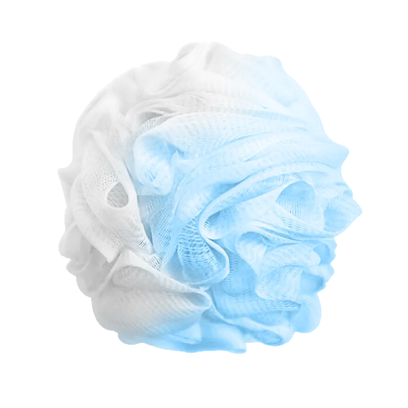 Jiejiaren Two-Tone Bath Loofah 0015 Random Color