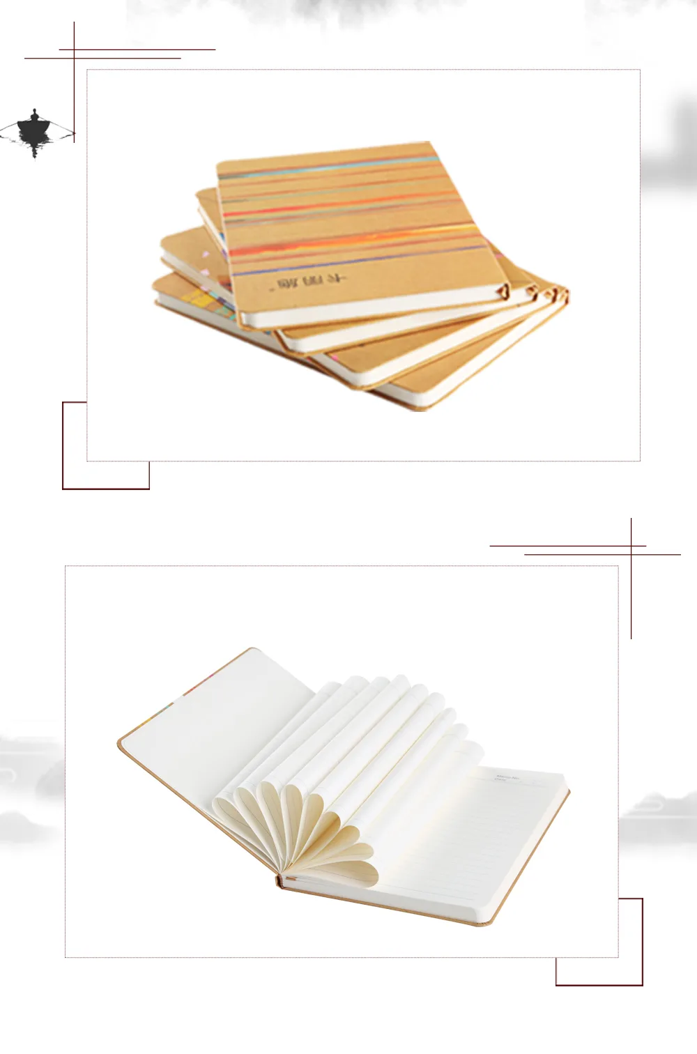 Kalishi Kraft Paper Notebook 25K 6