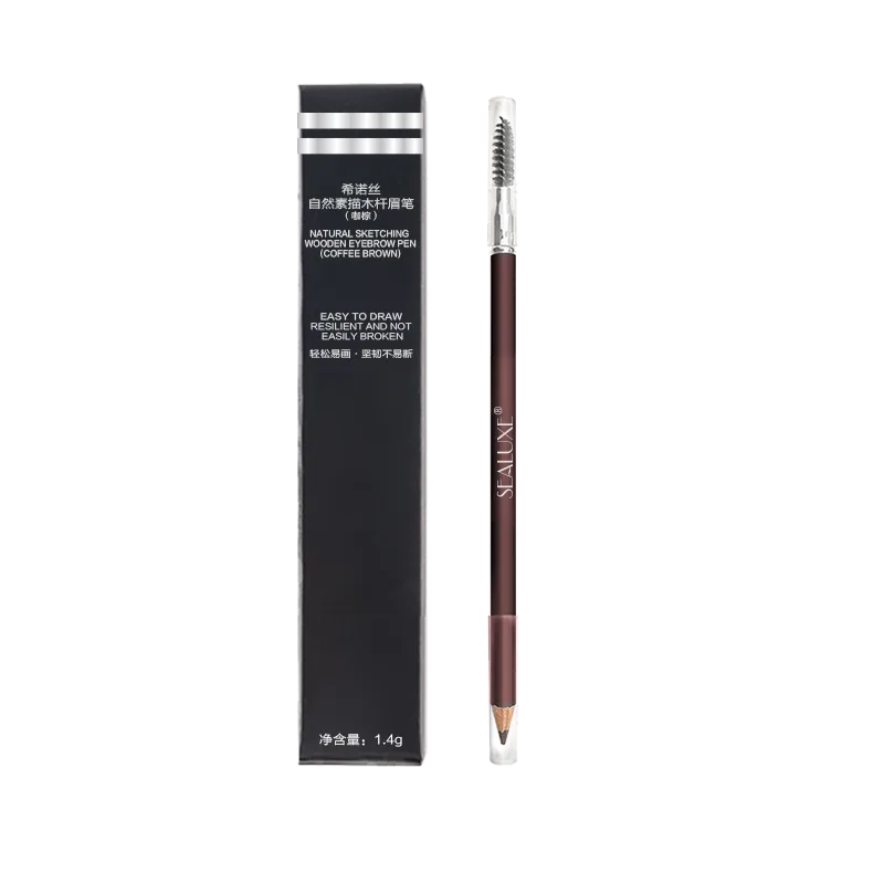 Xinoss Natural Sketch Wooden Handle Eyebrow Pencil / Brown