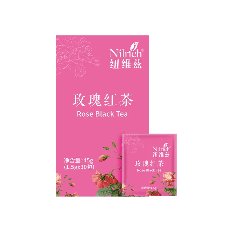 Nuoweizi Rose Black Tea - Boxed Tea Bags 1.5g*30 bags