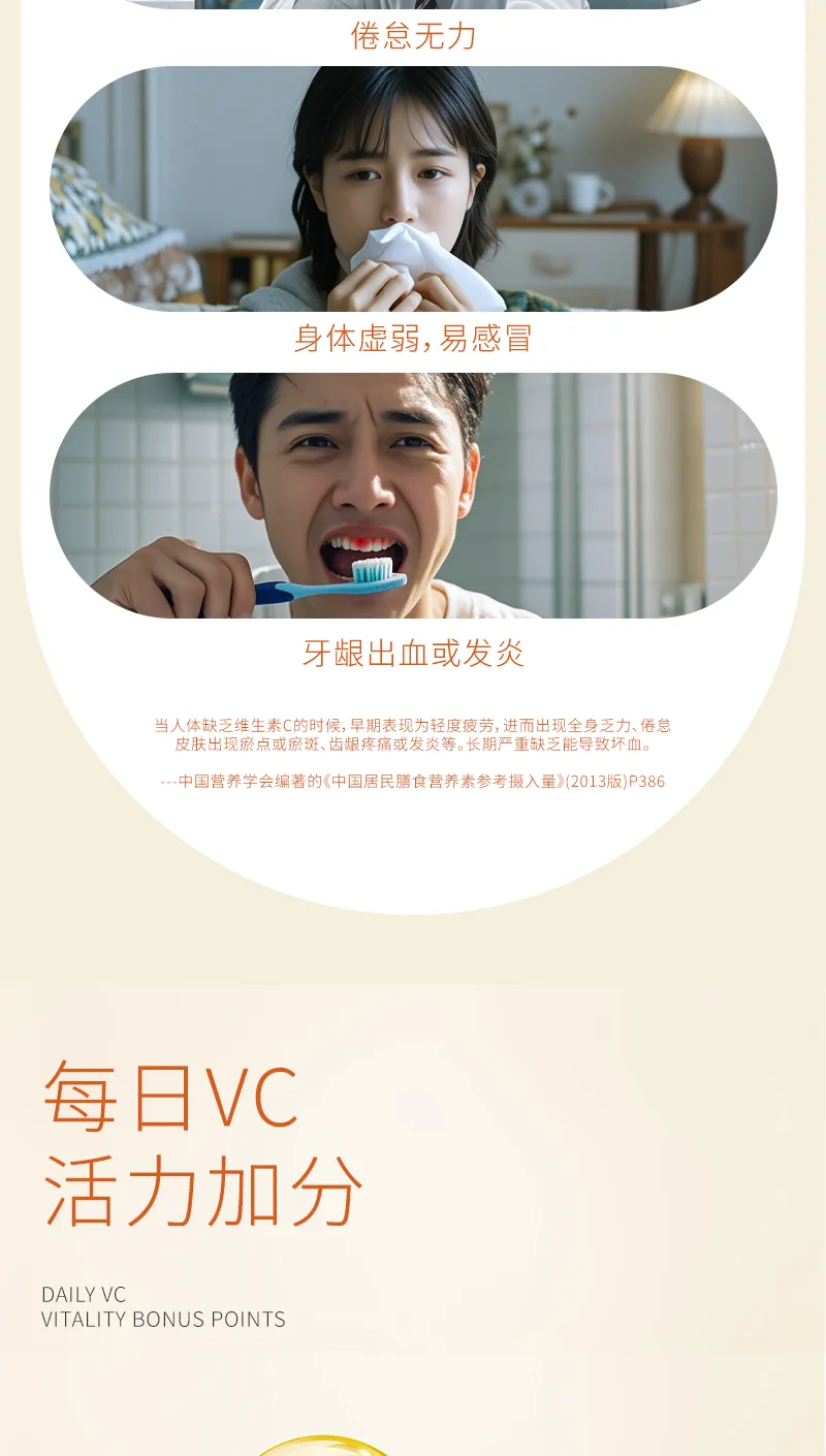 NuWeiZi Ailande Brand Vitamin C Lozenges (Orange Flavor) 5