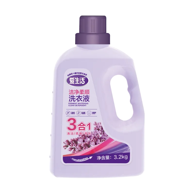 Aishenghuo Clean and Soft Laundry Detergent / Lavender Scent / 3.2kg