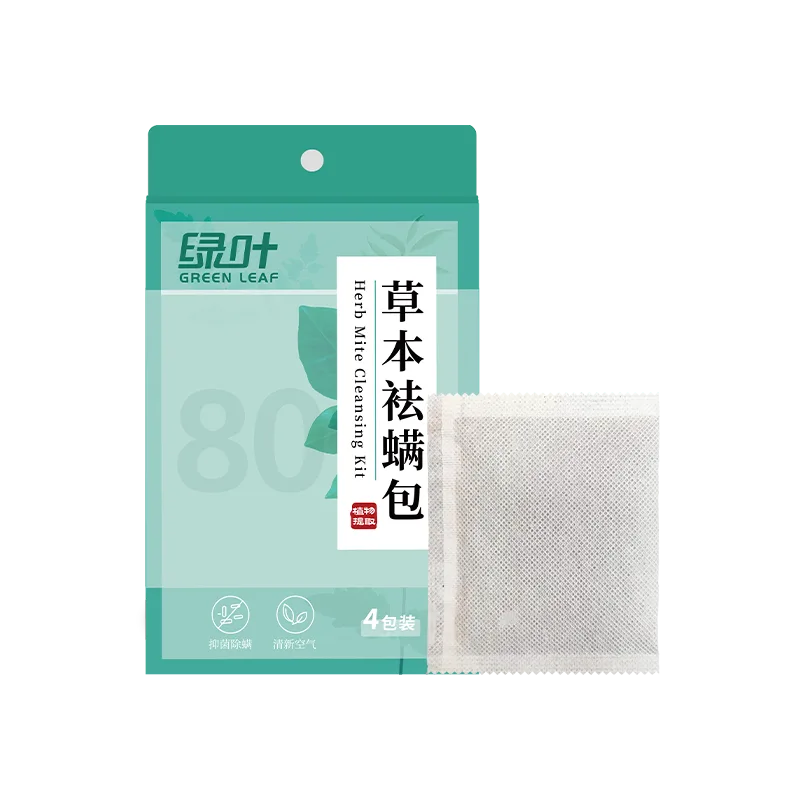 Green Leaf Herbal Mite Removal Pack / 4 packs