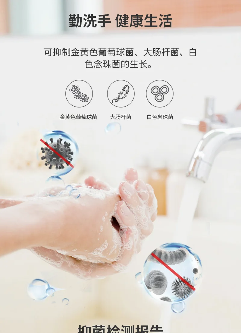 Green Leaf 480ml Antibacterial Hand Wash 4