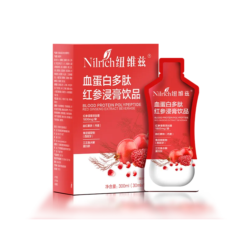 Nuwei Zi Blood Protein Polypeptide Red Ginseng Extract Beverage/300ml