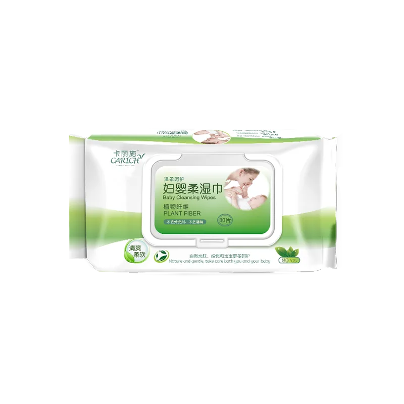 Kalishi 80P Soft Wet Wipes for Women and Babies