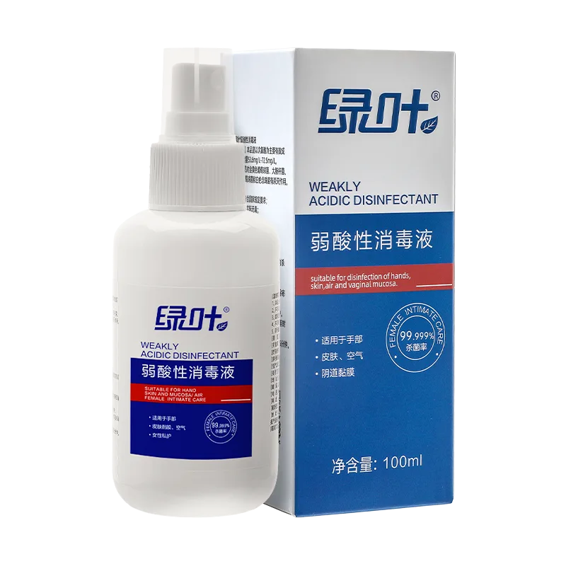 Green Leaf Weakly Acidic Disinfectant / 100ml