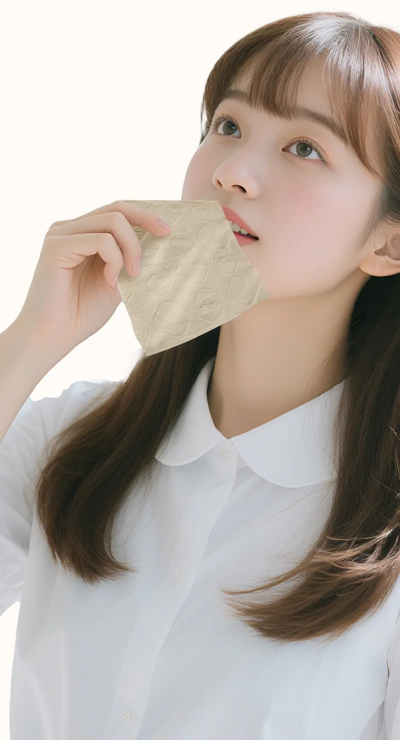 Green Leaf 1380 Sheets Bamboo Fiber Hanging Facial Tissue 5