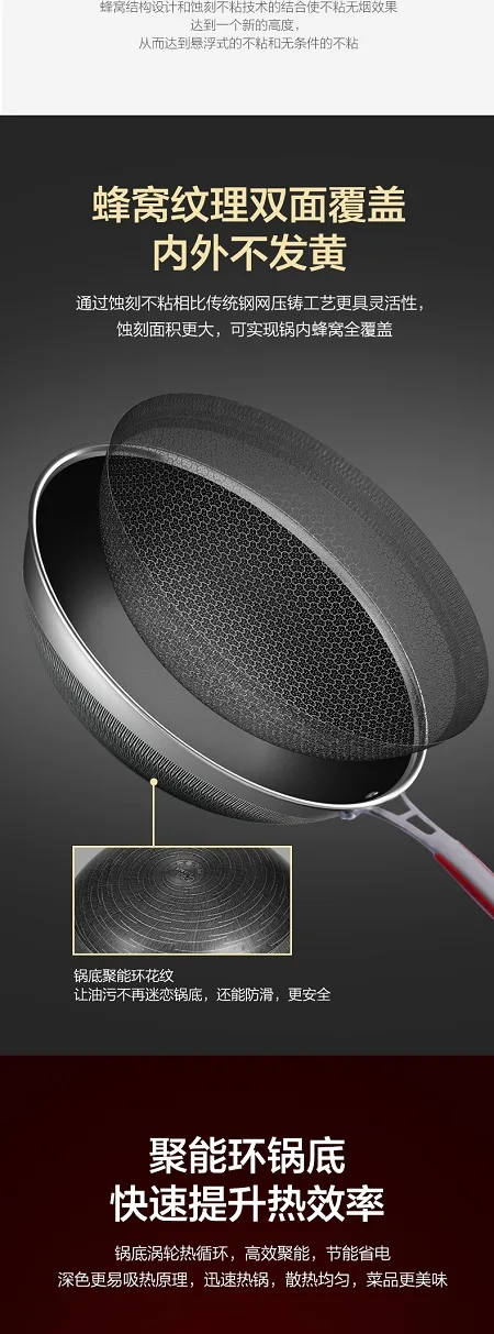 Greenleaf Aishenghuo 32CM 316L Stainless Steel Wok 5