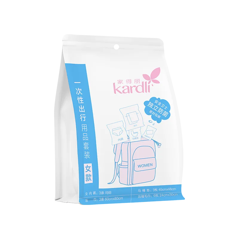Jiadeli Disposable Travel Essentials Set for Women