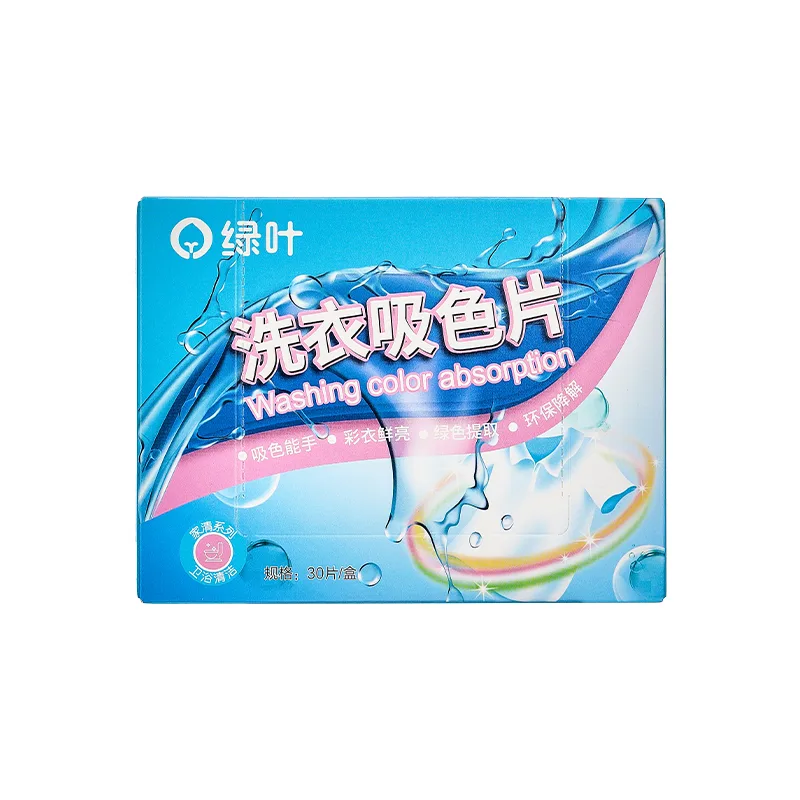 Green Leaf 30-Count Laundry Color Absorbing Sheets