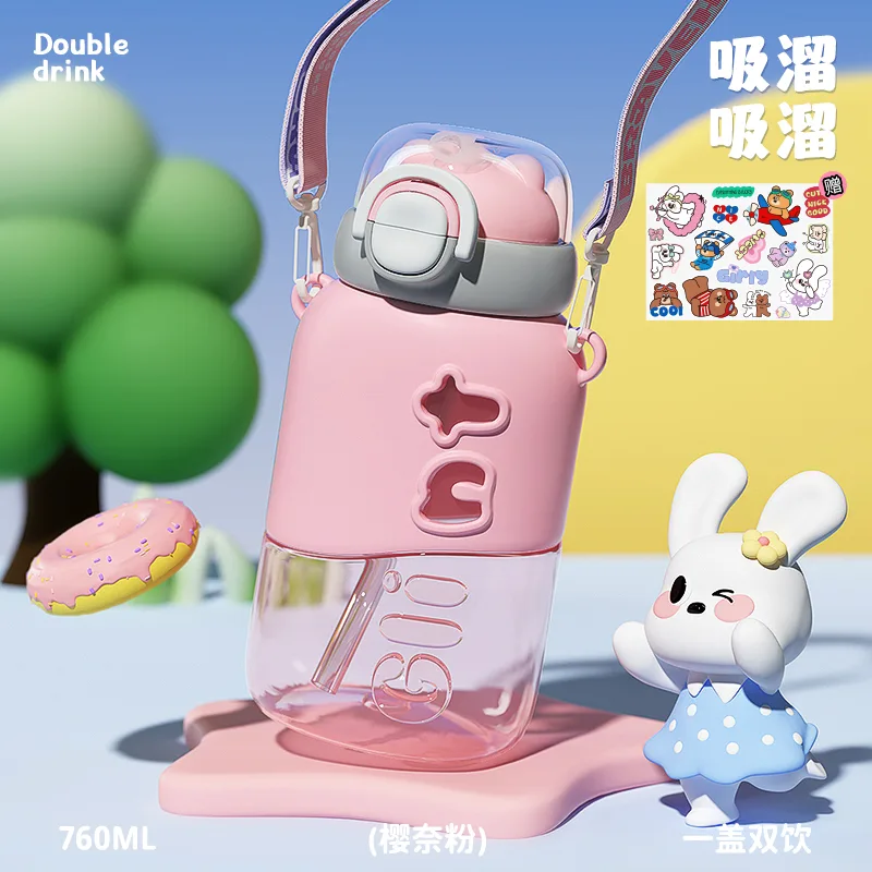 Xiaocha Diary Dual-Use Water Bottle 4