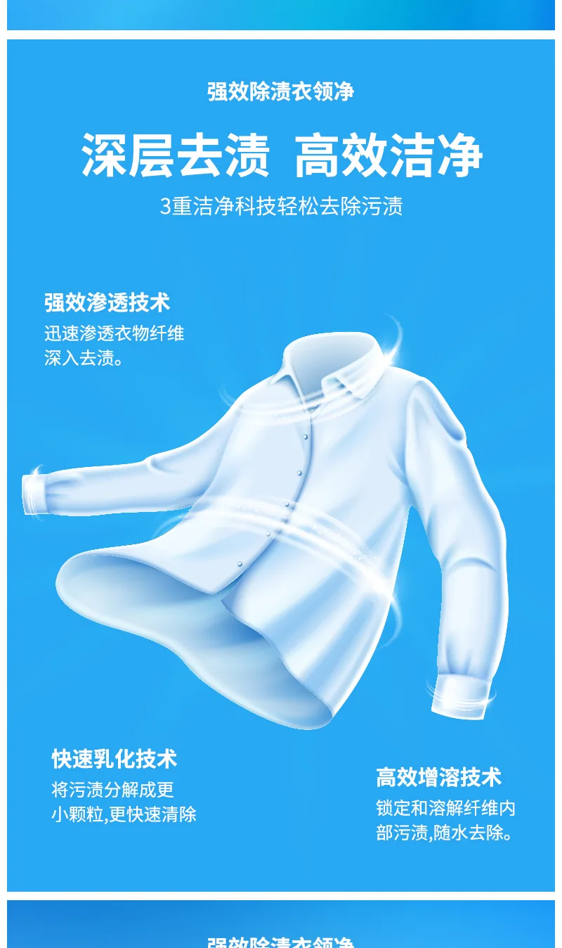 Aishenghuo 300ml Strong Stain Remover Collar Cleaner 5