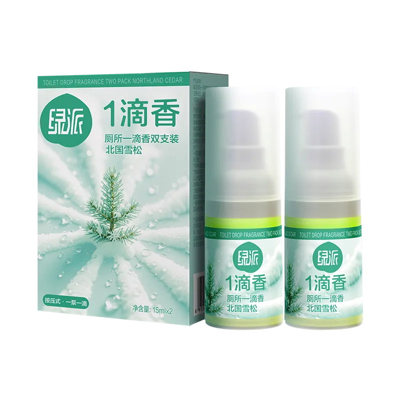 GreenPai Toilet One-Drop Fragrance Double Pack / Peach Blossom
