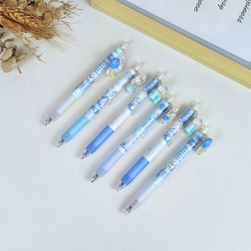 Limited day carnival song design, neutral pen, cute press, resin cartoon design pen, student fountain pen 5