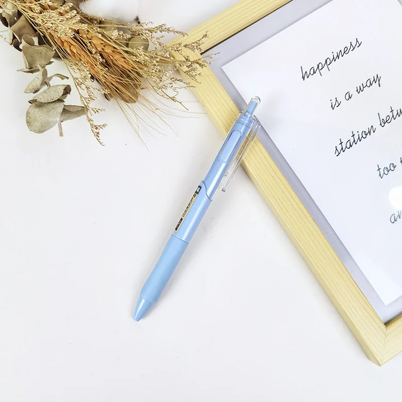 Color rod boxed white brush question pen ST head 0.5mm quick drying frosted press neutral pen black red blue student fountain pe