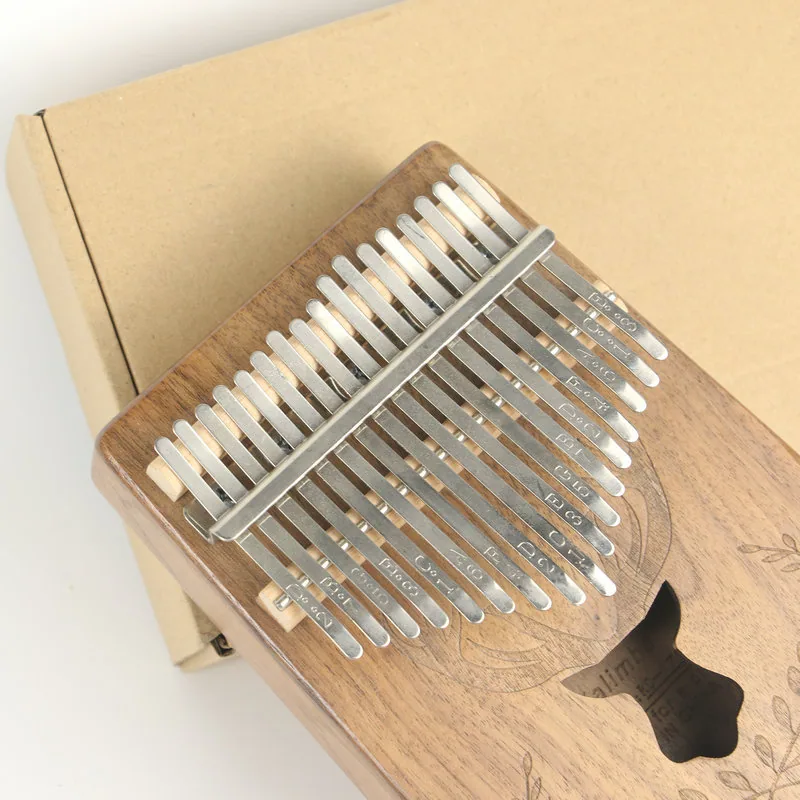 Thumb fiddle Kalimba 17 note finger fiddle Kalimba beginner's introductory instrument portable instrument Thumb fiddle