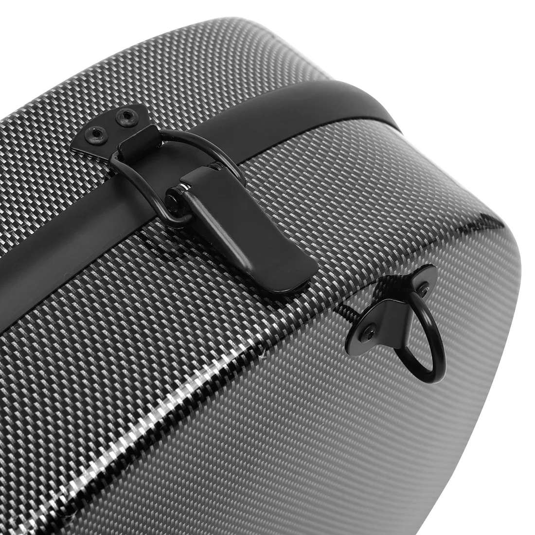 Carbon fiber headless electroacoustic violin, silent violin, adult professional performance electronic violin set with case 20