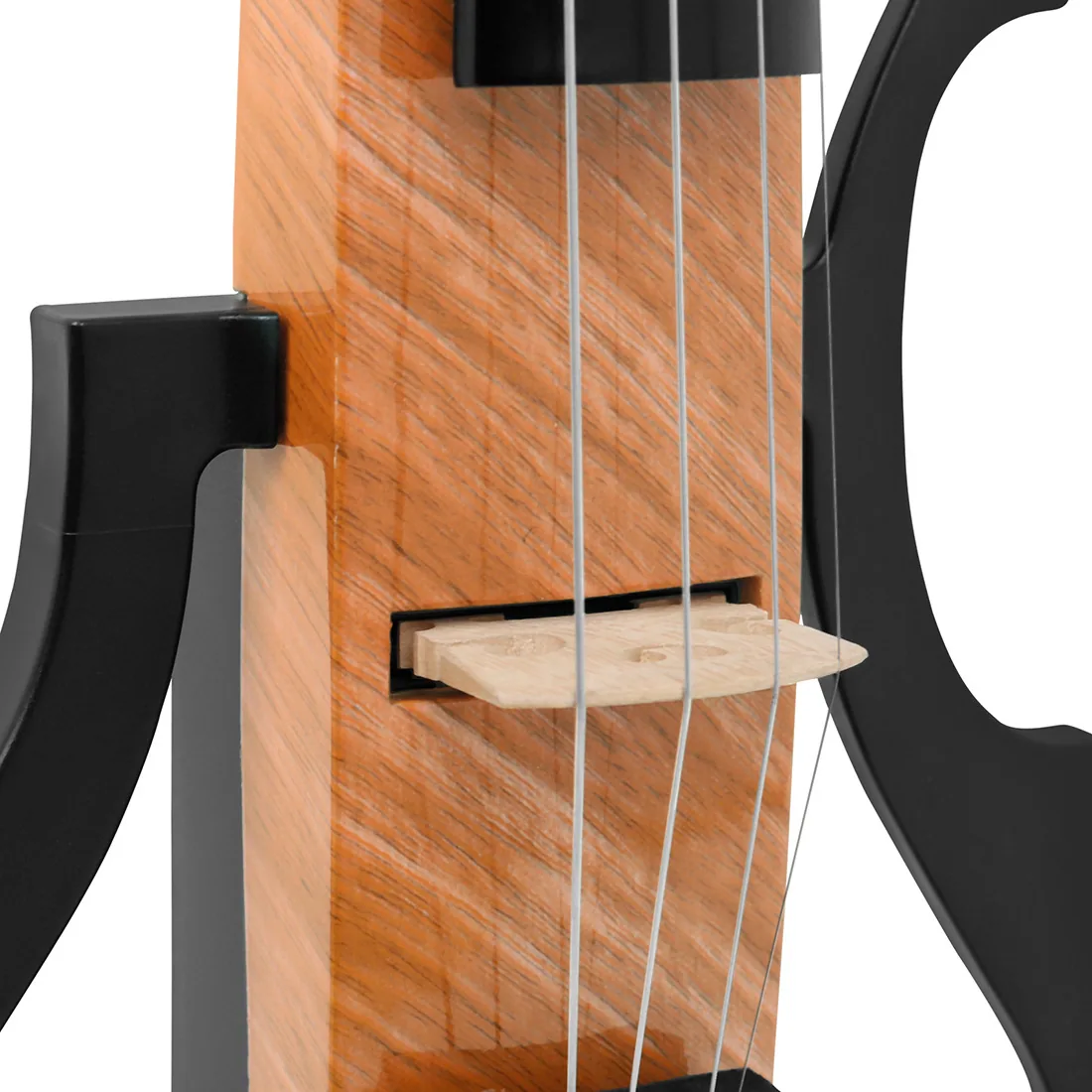 Carbon fiber headless electroacoustic violin, silent violin, adult professional performance electronic violin set with case 19