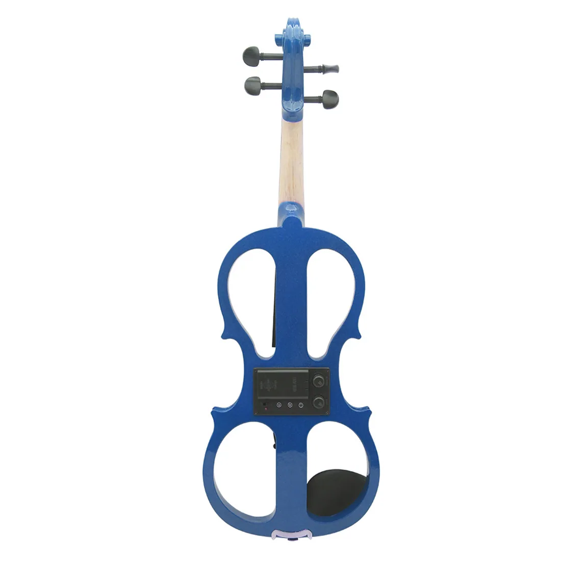 Wholesale Blue Electronic Violin Beginner Adult Performance Exam Grade Electronic Violin Instrument Electronic Violin 4