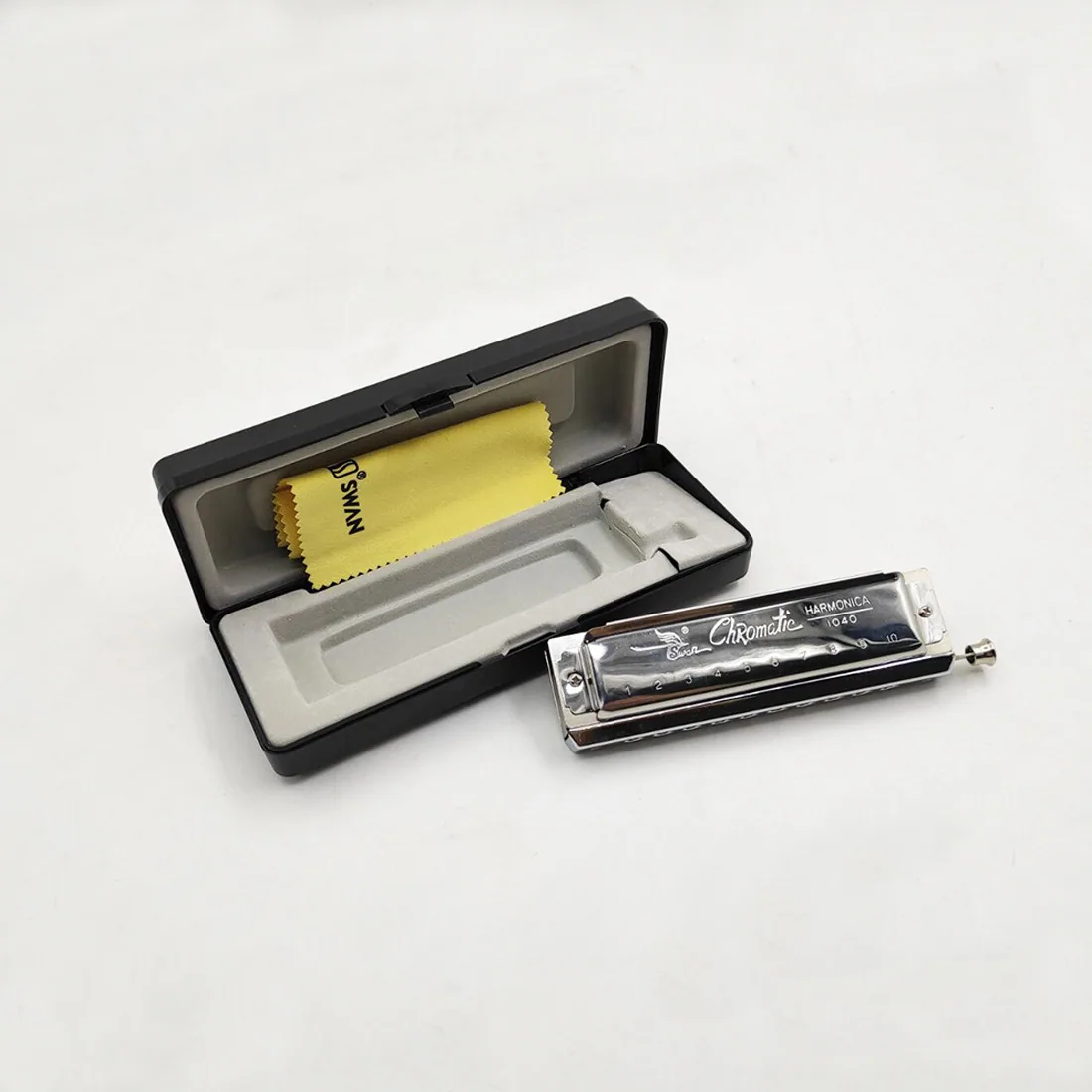 Cross border Swan Harmonica 10 hole 40 tone chromatic harmonica professional player harmonica instrument 7