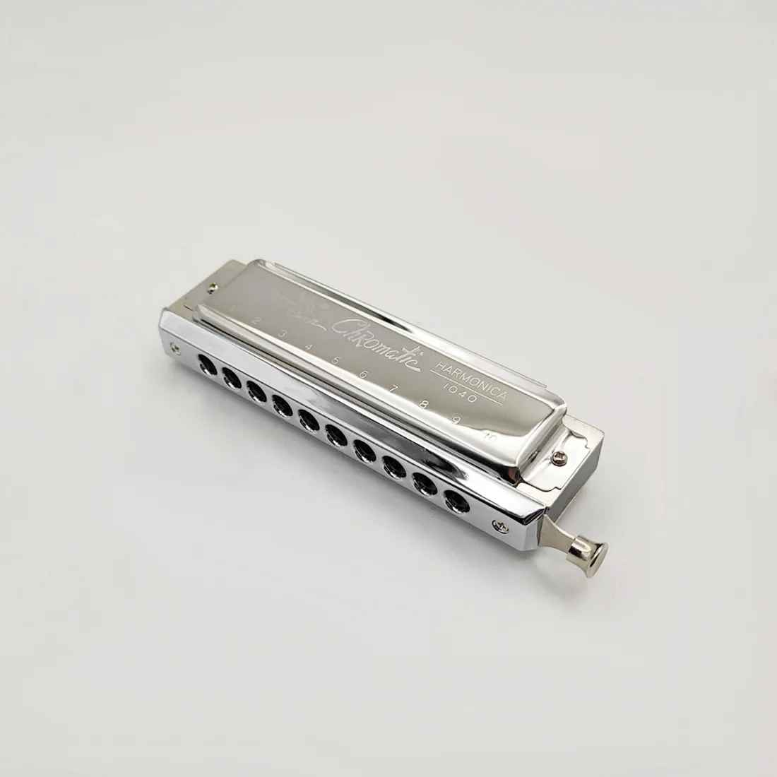 Cross border Swan Harmonica 10 hole 40 tone chromatic harmonica professional player harmonica instrument 4